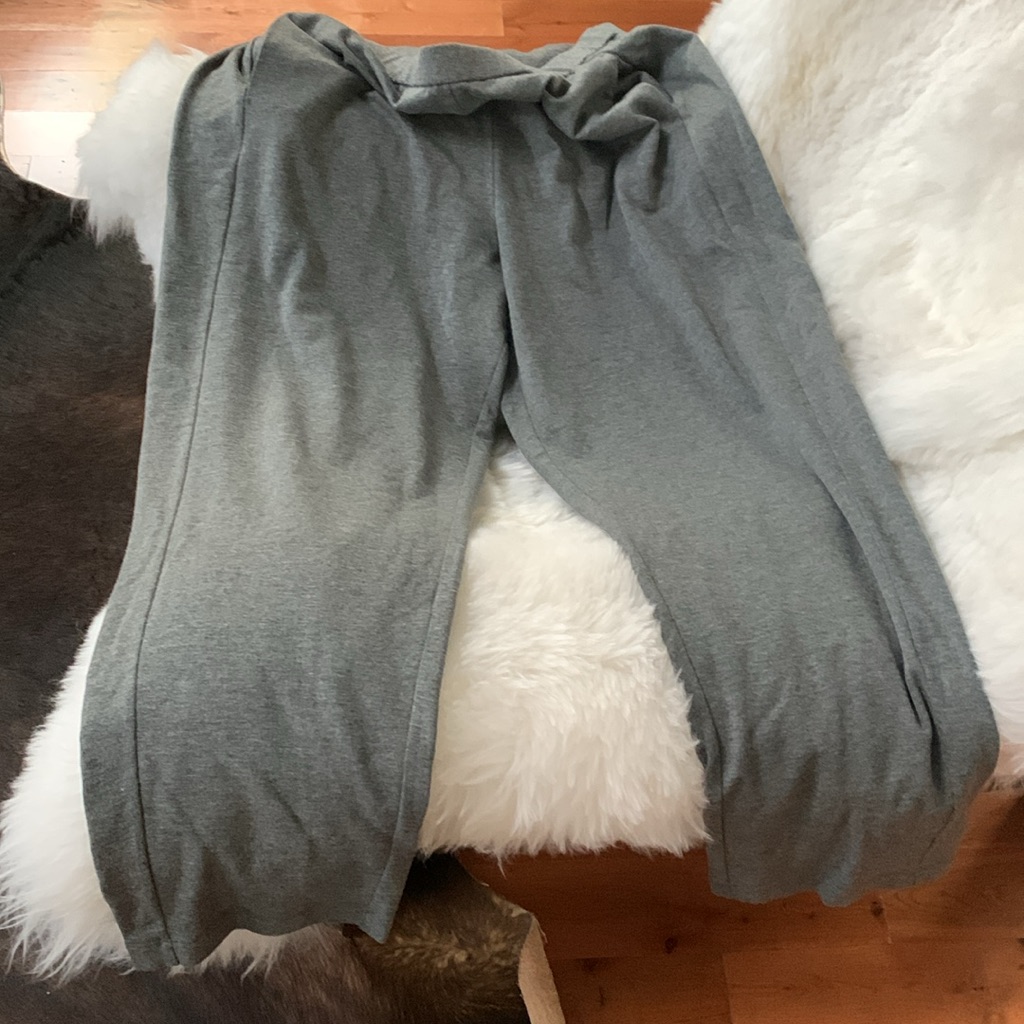 Nwt Eileen Fisher Ash Cozy Brushed Hug Terry Slouchy Pants